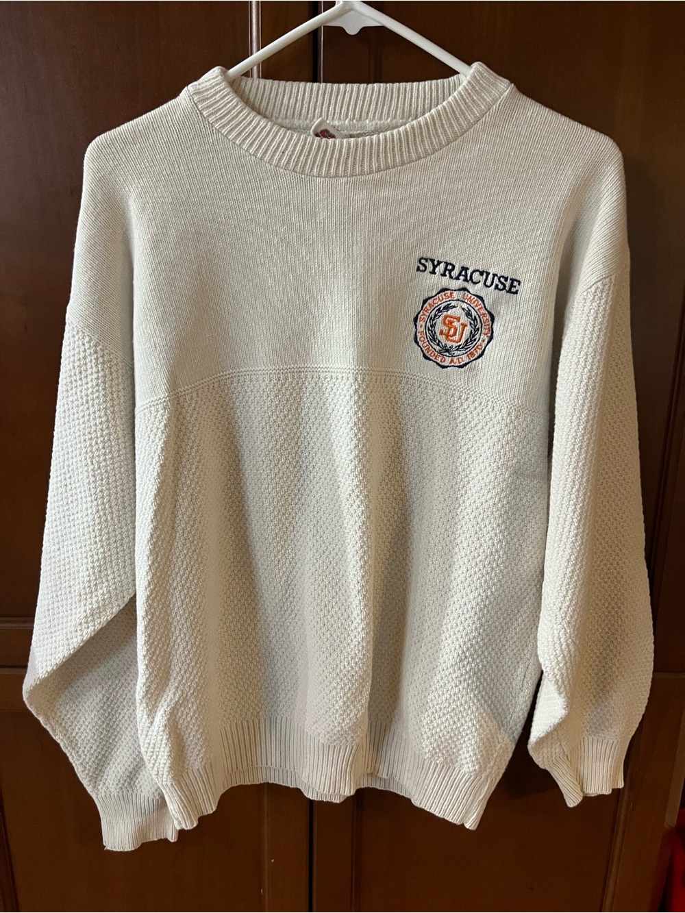 Vintage Syracuse University Nutmeg Mills Sweater